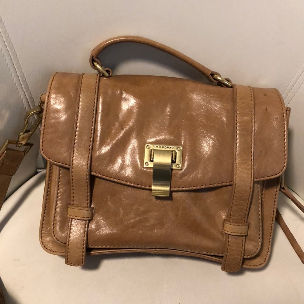 Leather made in Italy crossbody bag - Picture 2 of 16